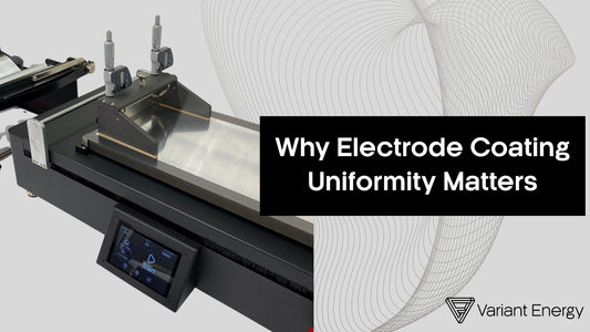 Consistency Counts: Why Electrode Coating Uniformity Still Matters at Lab Scale